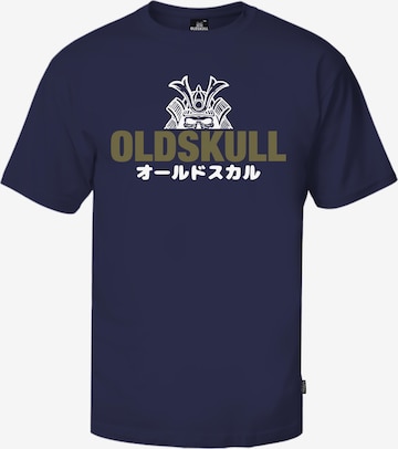 Oldskull Shirt in Blue: front