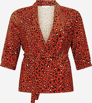 ABOUT YOU Curvy - Blazer 'Athina' em vermelho: frente