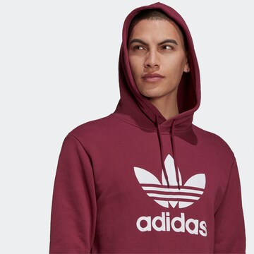 ADIDAS ORIGINALS - Sudadera 'TREFOIL ' en rojo