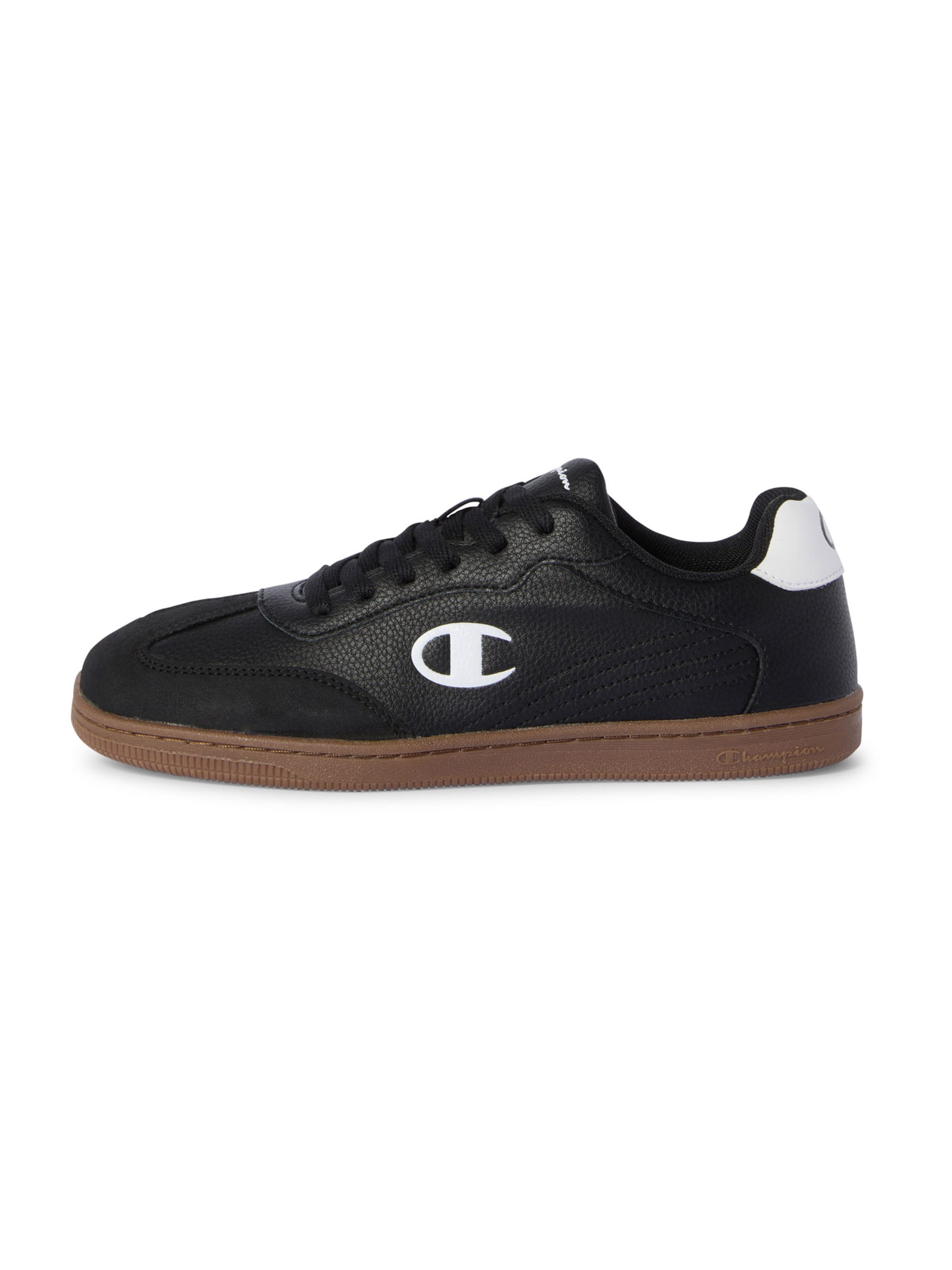 Champion Authentic Athletic Apparel Platform trainers 'PRESTIGE' in Black: front