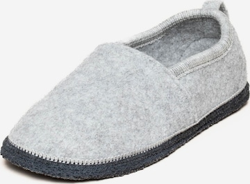 Gottstein Hausschuh 'Slipper Homely Alpaka Slipper Homely Alpaka' in Grau: Vorderseite