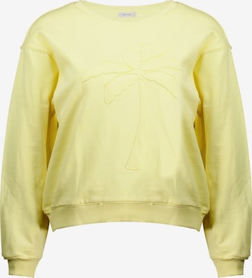 Deeluxe Sweatshirt 'Teana' in Geel: voorkant