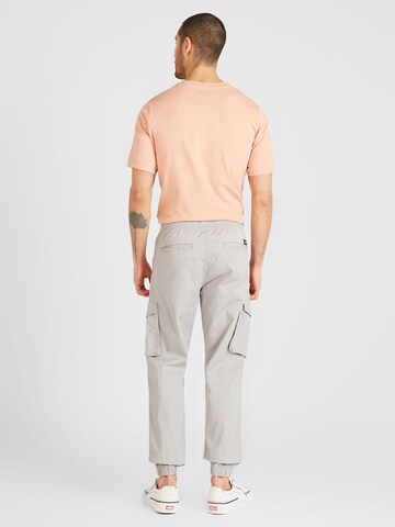 JACK & JONES Tapered Cargo trousers 'KANE NOAH' in Grey