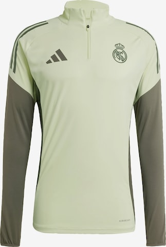 ADIDAS PERFORMANCE Funktionsshirt 'Real Madrid Tiro 25 Competition' in Grün: Vorderseite