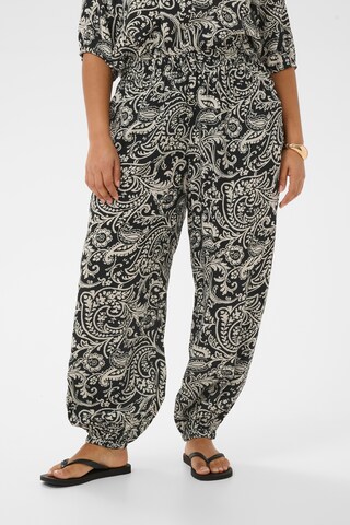 KAFFE CURVE Tapered Hose 'KCberry' in Schwarz