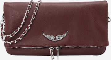 Pochette 'ROCK' di Zadig & Voltaire in rosso: frontale
