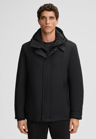 STRELLSON Between-Season Jacket 'Belluno-Flex' in Black: front