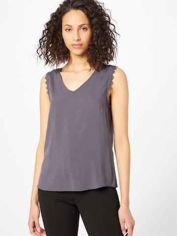 VERO MODA Top 'BECCA' in Blauw: voorkant