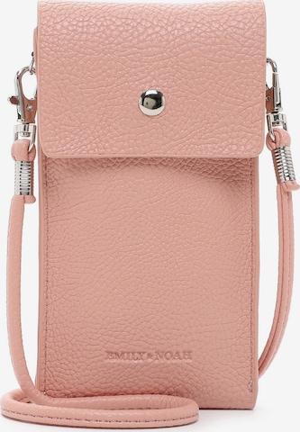 Borsa a spalla 'Emma' di Emily & Noah in rosa: frontale