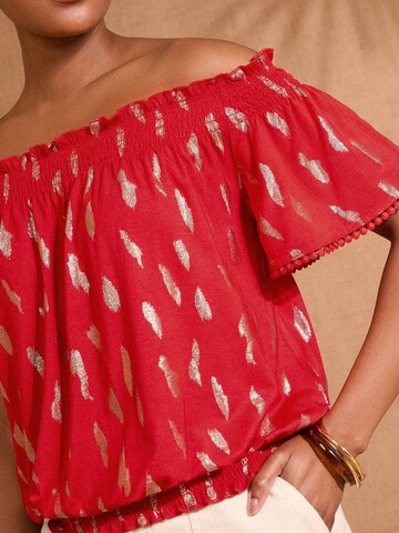love & roses Shirt in Red