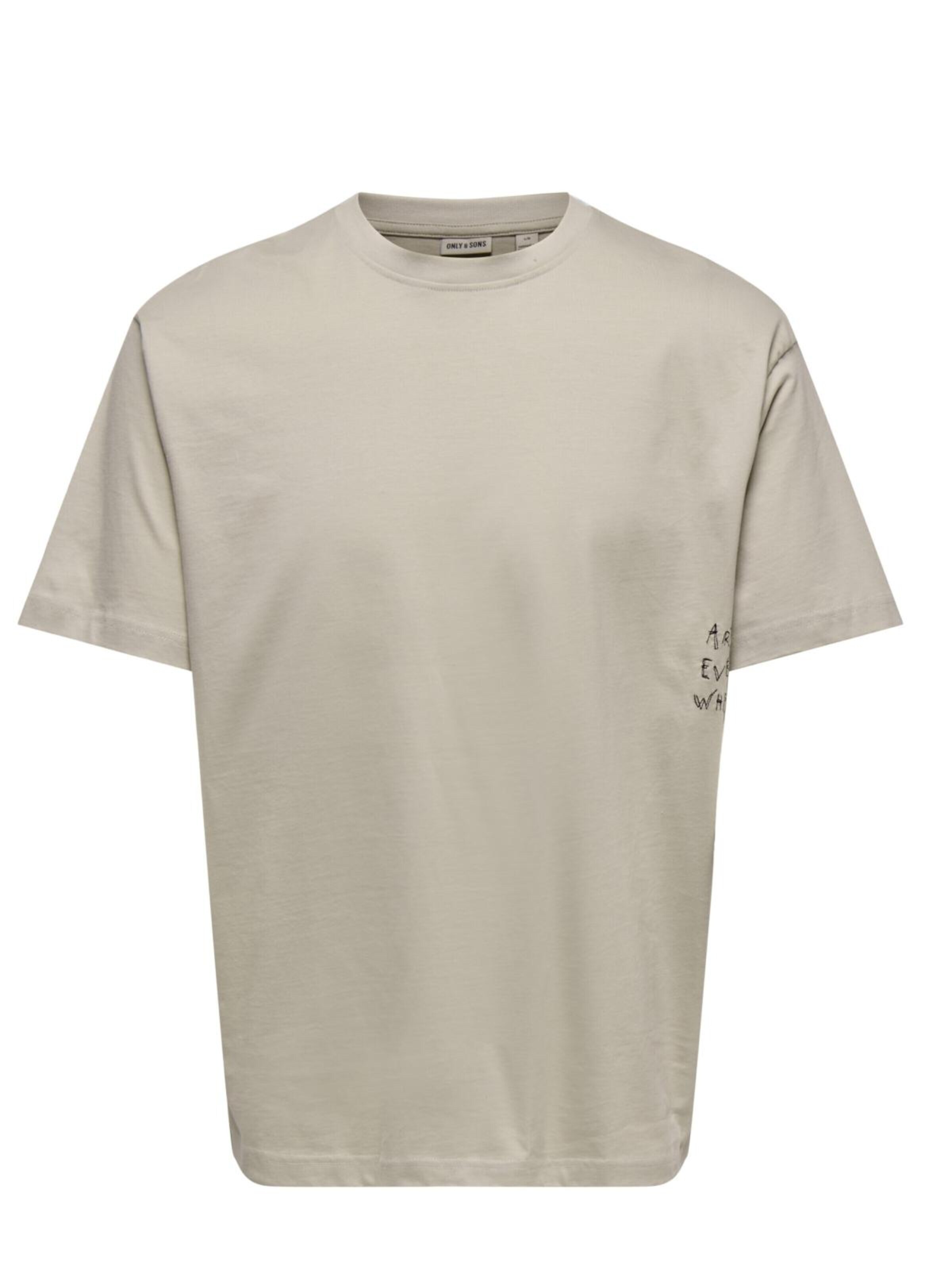 ONLY Shirt in Beige: voorkant
