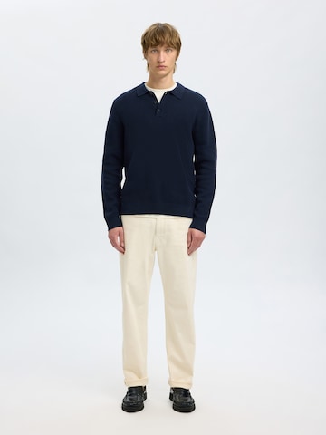 SELECTED Sweater 'SLHDANE' in Blue