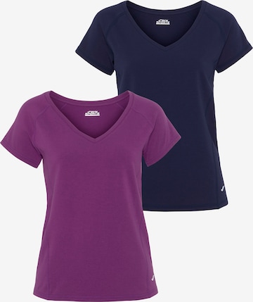 FAYN SPORTS Performance Shirt in Purple: front