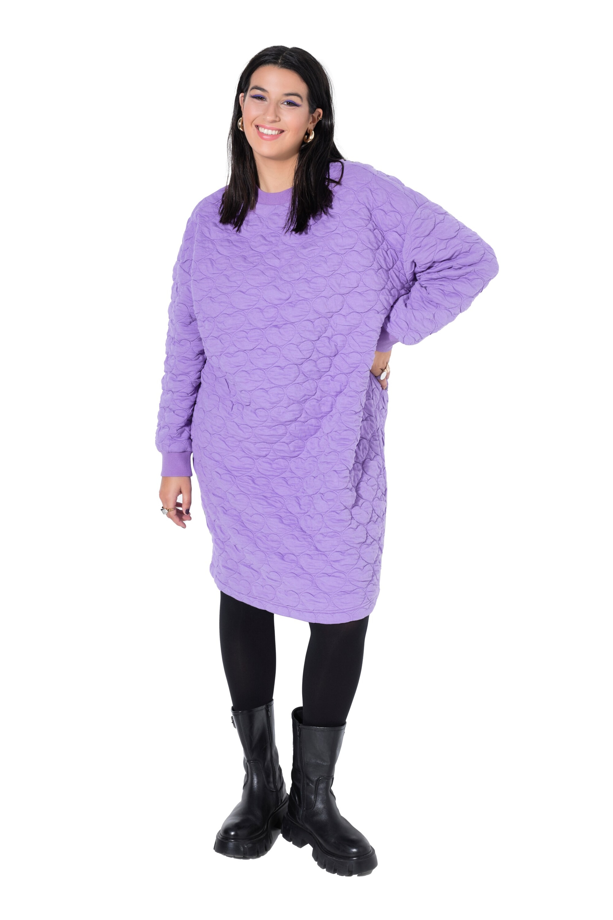 Studio Untold Kleid in Lila: Vorderseite