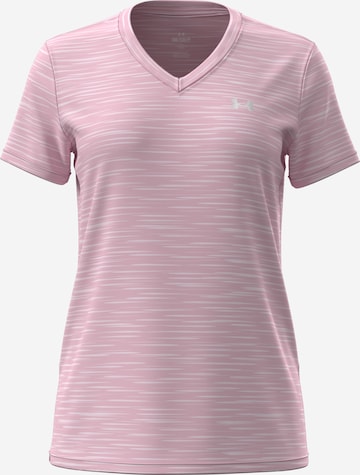 Maglia funzionale 'Twist' di UNDER ARMOUR in rosa: frontale