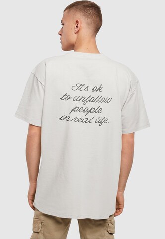 Merchcode Shirt 'Heartbreak' in Grey