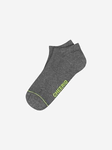 CHEERIO* Socks 'SNEAKER PAL' in Grey: front