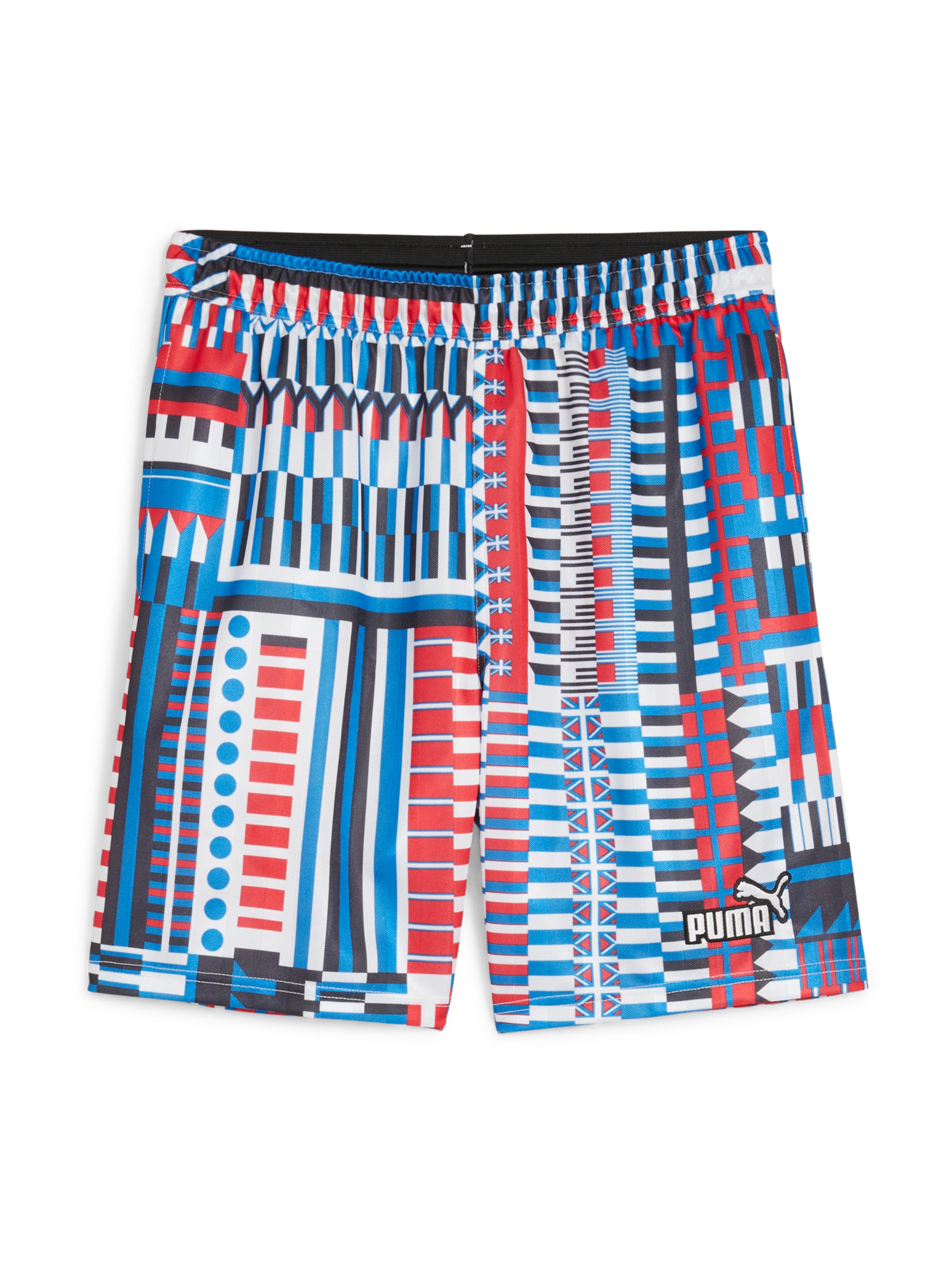 PUMA Workout Pants in White: front