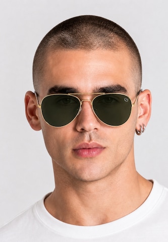 Lunettes de soleil 'Cyrel' Gianni Kavanagh en or