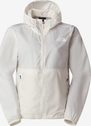 Veste mi-saison 'W TNF CYCLONE WND JKT' THE NORTH FACE en blanc : devant