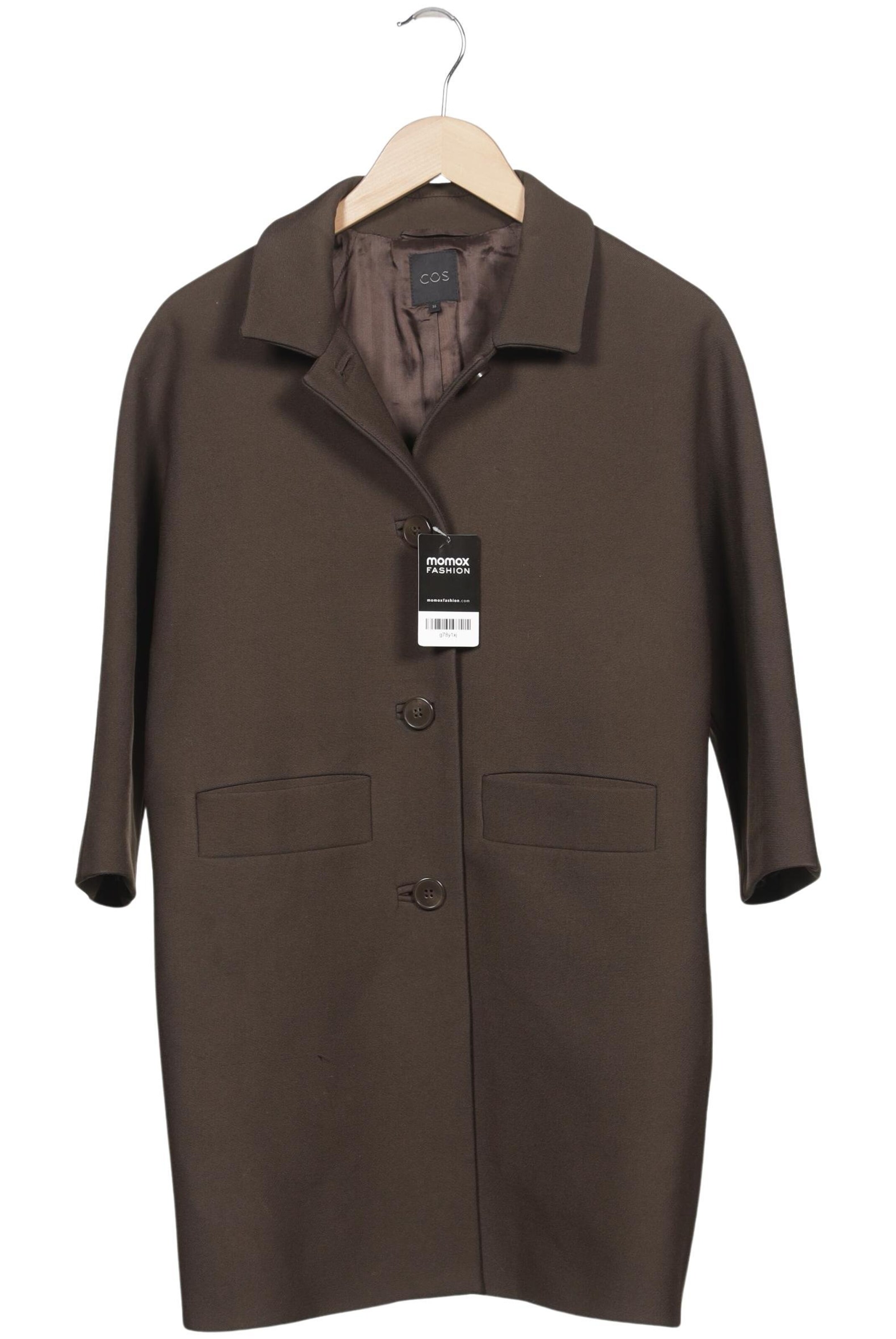 COS Jacket & Coat in S in Brown: front