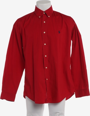 Polo Ralph Lauren Freizeithemd / Shirt / Polohemd langarm L in Rot: Vorderseite