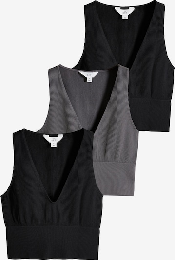 Palaidinė be rankovių iš The Set, spalva – grafito / juoda, Prekių apžvalga