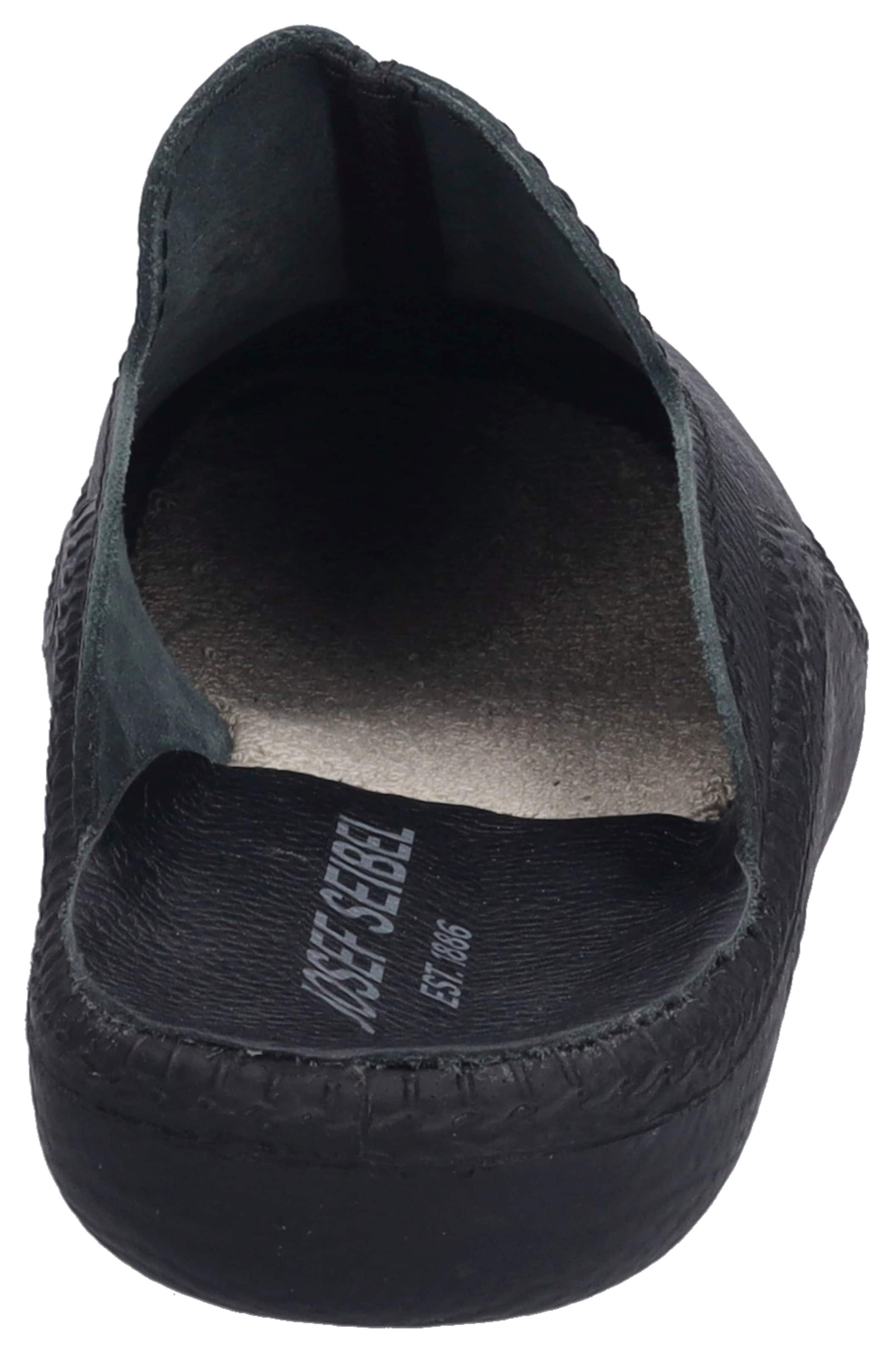 JOSEF SEIBEL Huisschoen in Zwart