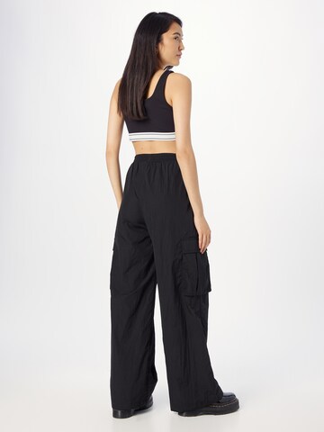 Wide Leg Pantalon cargo 'Claire' Tommy Jeans en noir