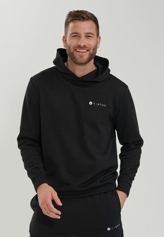 Virtus Sweatshirt 'Kritow' in Schwarz: Vorderseite