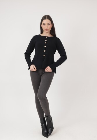 Chemisier Elara en noir