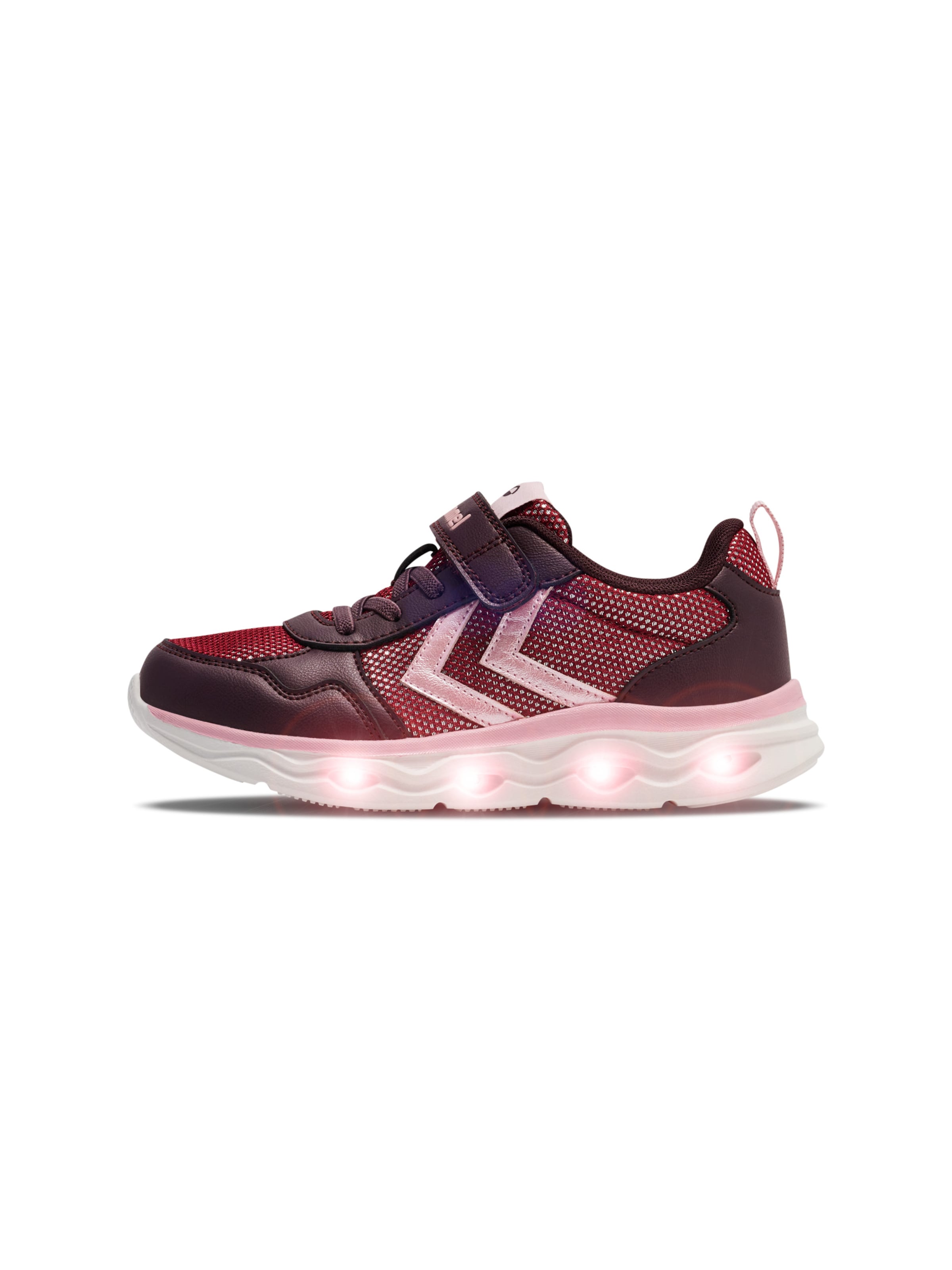 Hummel Sneakers in Rood: voorkant