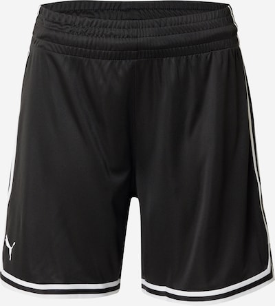 PUMA Sportshorts 'Hoops Team' in schwarz / weiß, Produktansicht