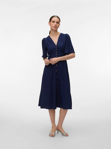 Robe-chemise 'VMMelaney' VERO MODA en bleu