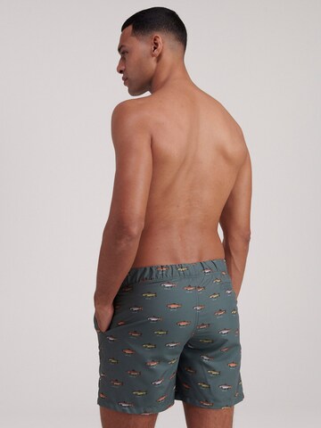 Shorts de bain 'Go Fish' Shiwi en vert