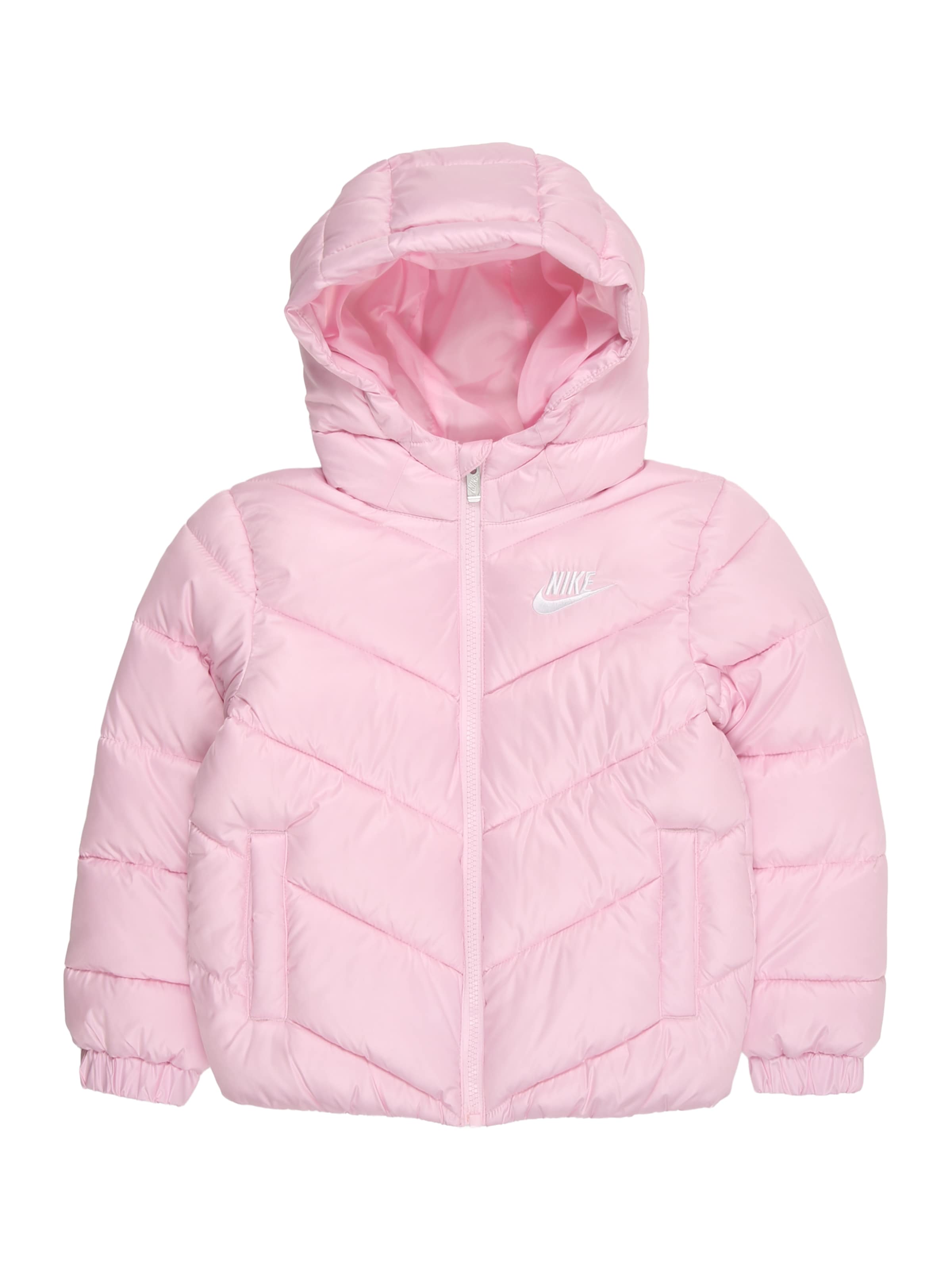 Nike Sportswear Prehodna jakna | roza barva: sprednja stran