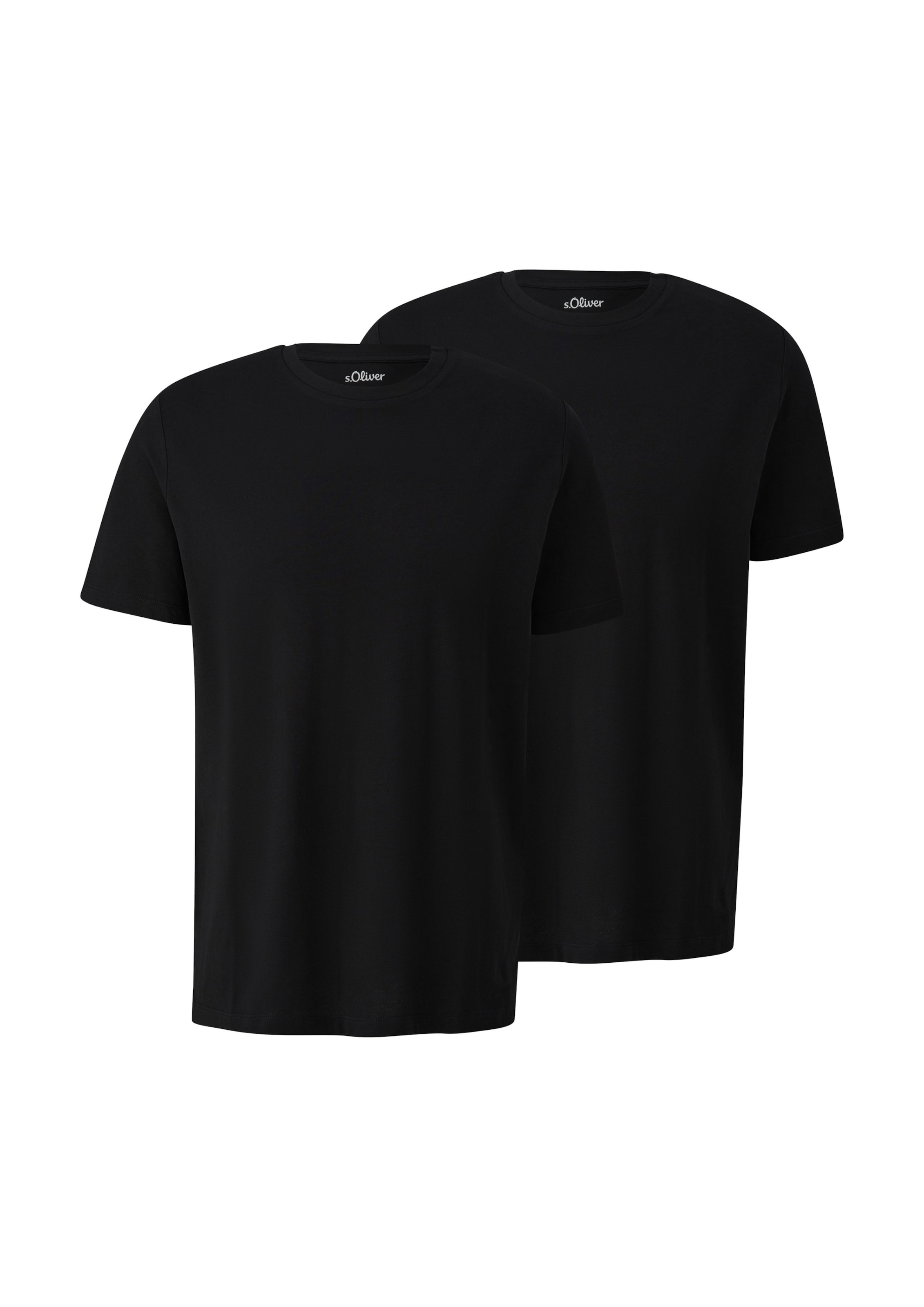 s.Oliver Shirt in Schwarz: Vorderseite