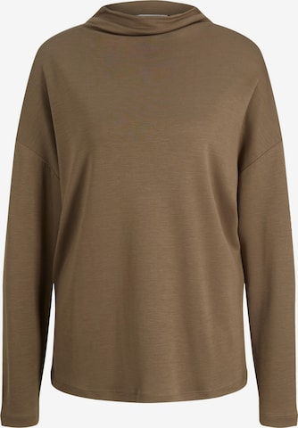 TOM TAILOR Sweatshirt in Groen: voorkant