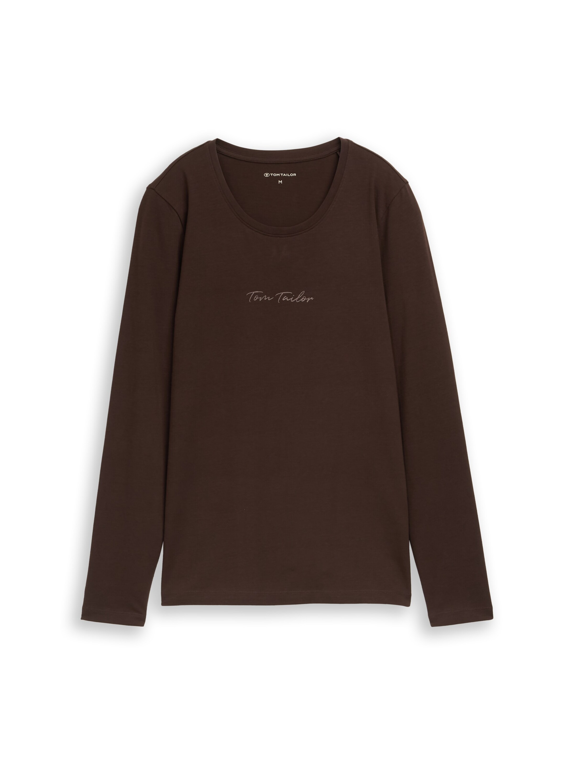 TOM TAILOR Shirt in Braun: Vorderseite
