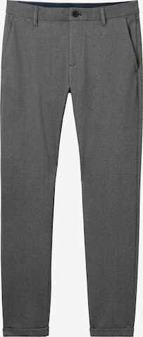 TOM TAILORSlimfit Chino hlače 'Travis' - siva boja: prednji dio