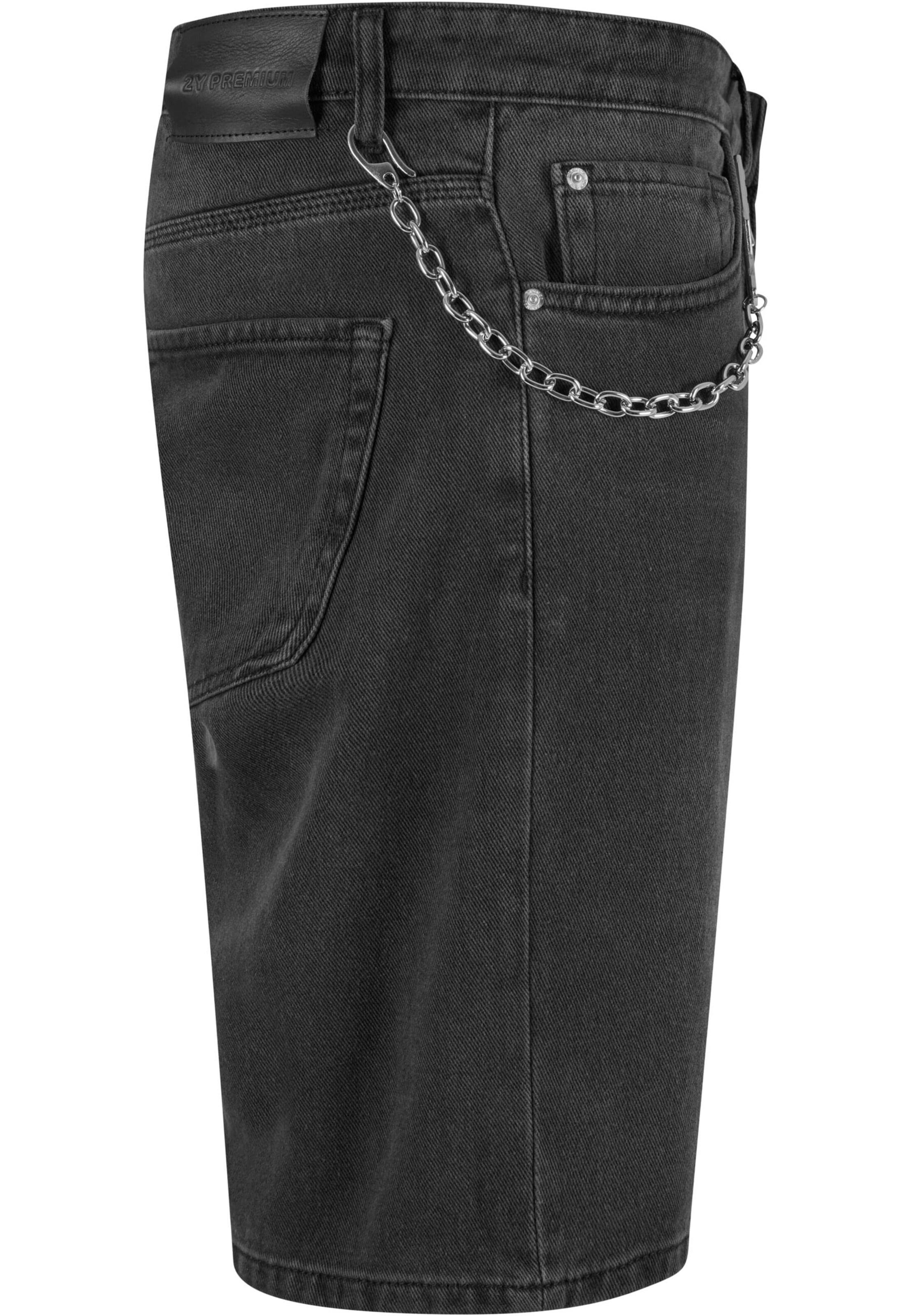 2Y Premium Regular Jeans in Zwart