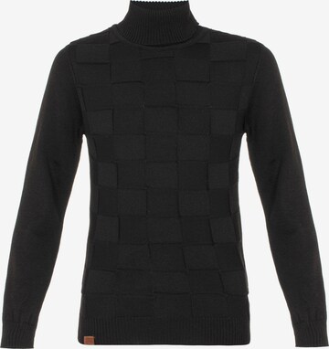 CIPO & BAXX Sweater in Black: front