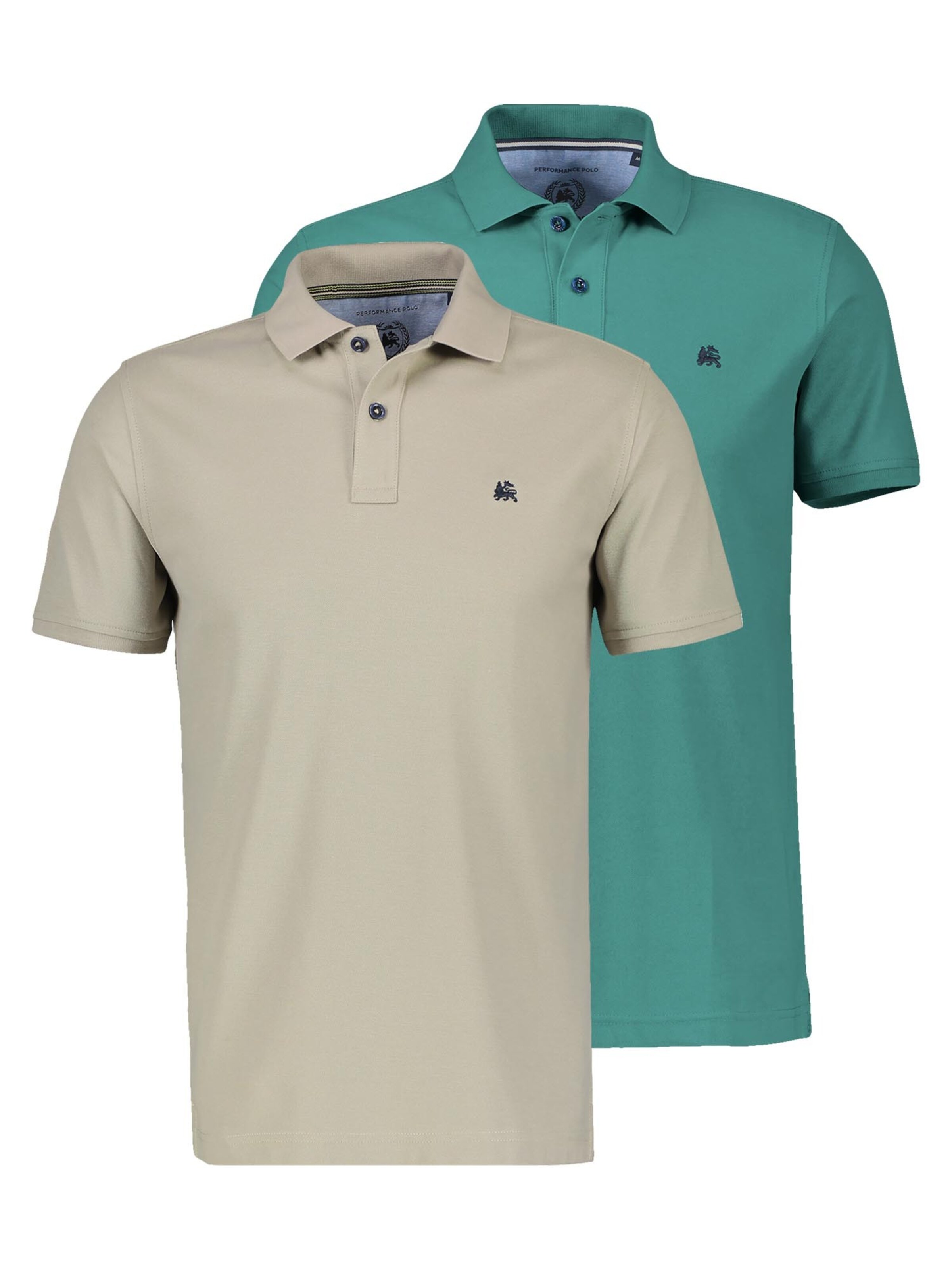 LERROS Shirt 'Basic'‌‌‌‌‌‌‌‌‌ in Grün: Vorderseite