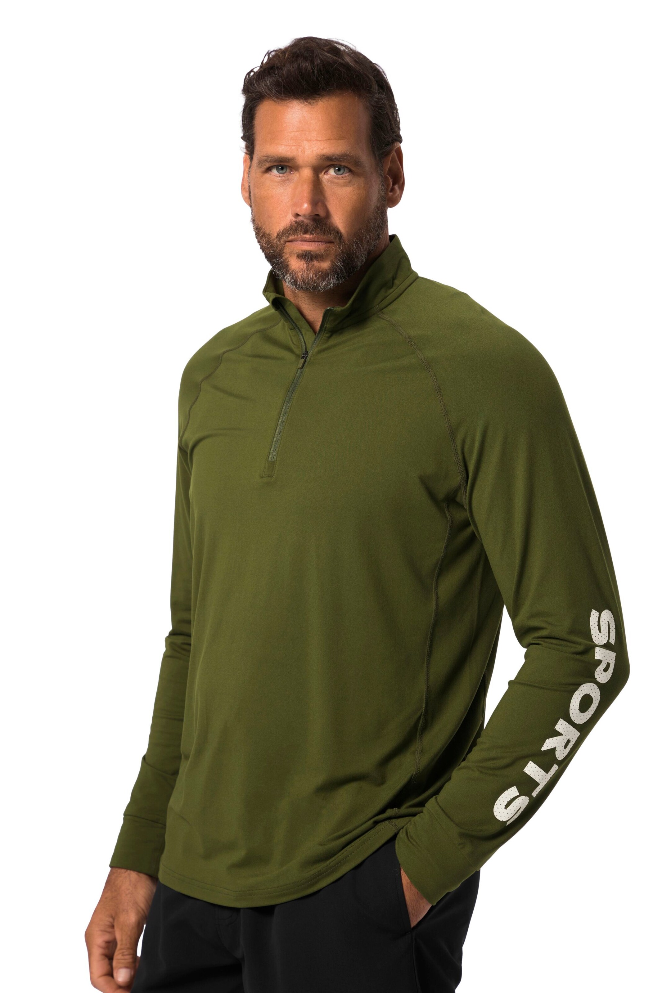 JAY-PI Shirt in Groen: voorkant