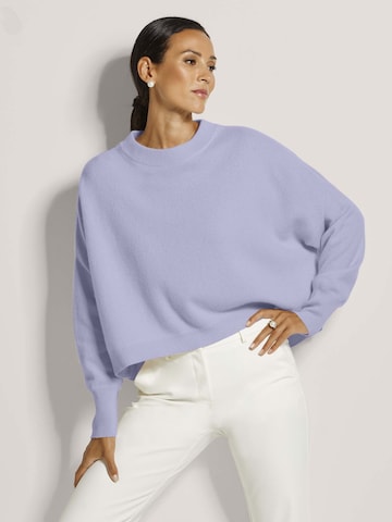 Pull-over MADELEINE en violet : devant