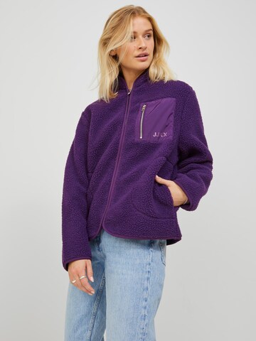 JJXX Fleece jas 'Julie' in Lila