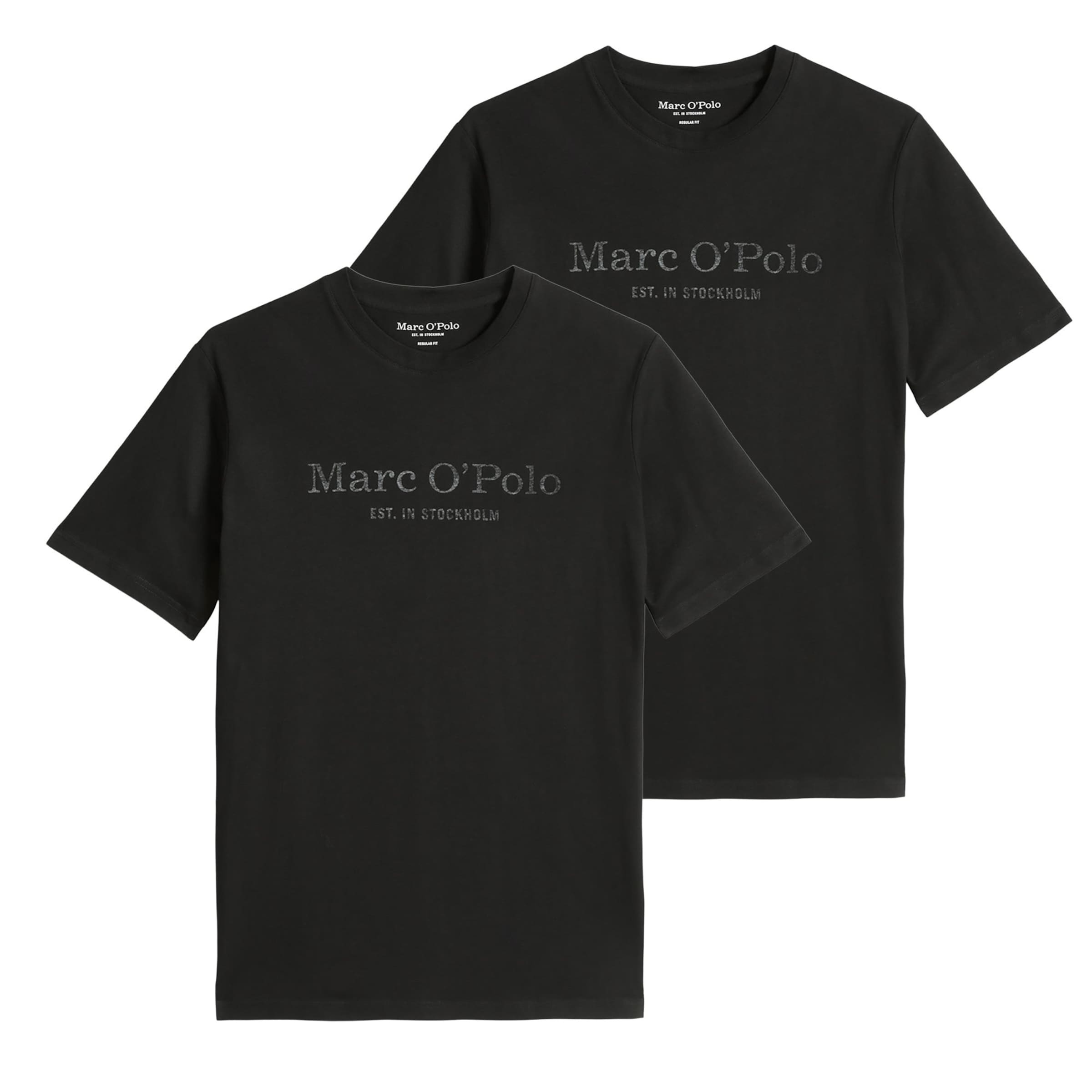 Marc O'Polo - Camiseta en negro: frente
