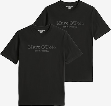 Marc O'Polo - Camiseta en negro: frente