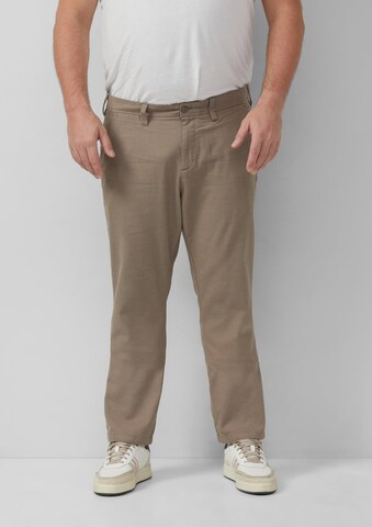 Regular Pantalon chino 'Detroit' s.Oliver en marron
