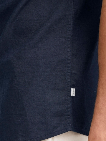 Fit confort Chemise 'SDLitje' !Solid en bleu
